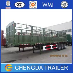 Triple Axle Heavy Duty Prime Mover Tractor Truck Fence Cargo Semi Trailer