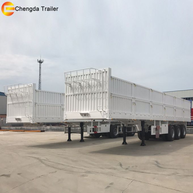 International Standard Side Wall Cargo Trailer with Best Price 