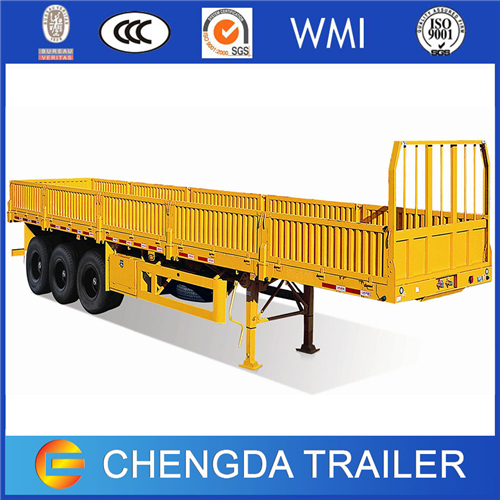 Cargo Trailer, 40ton 3 Axles Cargo Semi Trailer for Sale 