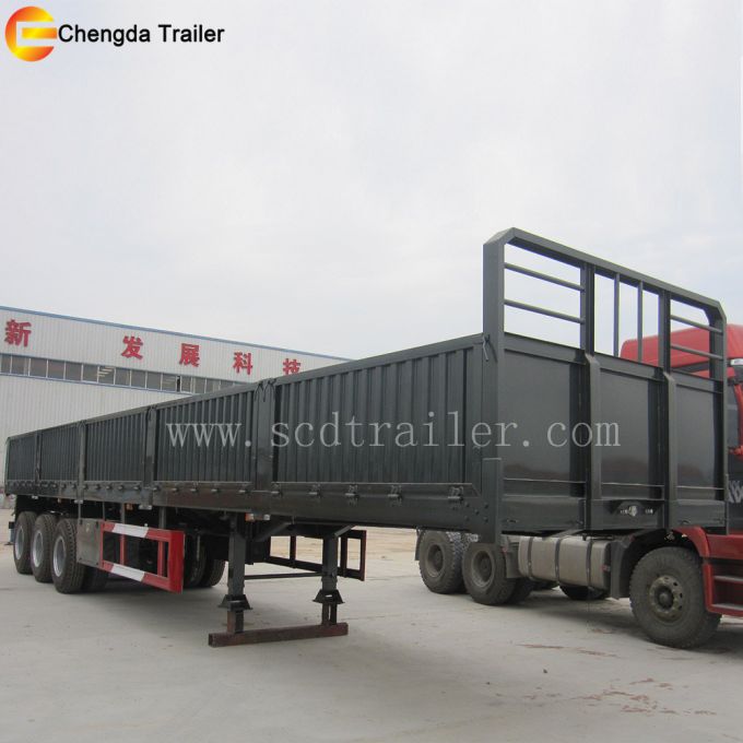 2017 Factory Price Side Gate Cargo Trailer 