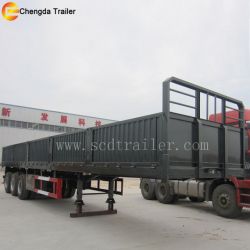 2017 Factory Price Side Gate Cargo Trailer