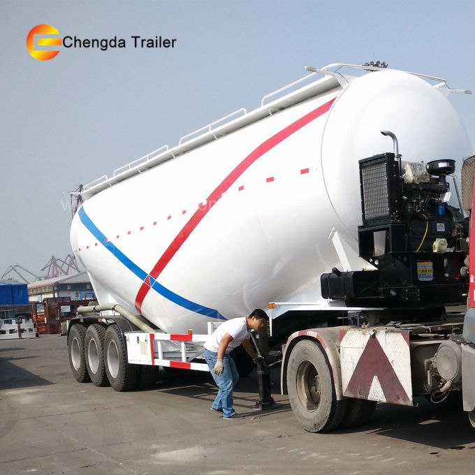 Three Axles 50ton Cargo Semi-Trailer 