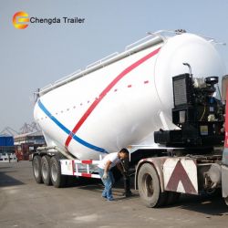 Three Axles 50ton Cargo Semi-Trailer