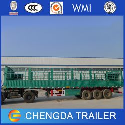 3 Axles Side Wall Cargo Trailer Manufacturers for Sale