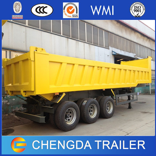 Cimc Trailer Manufacture 3 Axle 30cbm Dump Trailer for Sale 