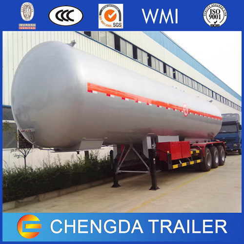 LPG Tanker, 25ton 57000L LPG Tanker Semi Trailer for Sale 