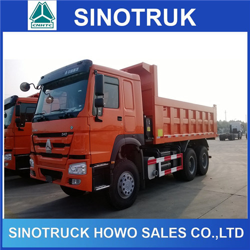 8X4 371HP Euro2 Front Lifting 30m3 Dump Truck 