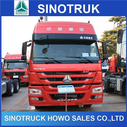 Sinotruk 6X4 371HP Euro2 A7 Tractor Head 