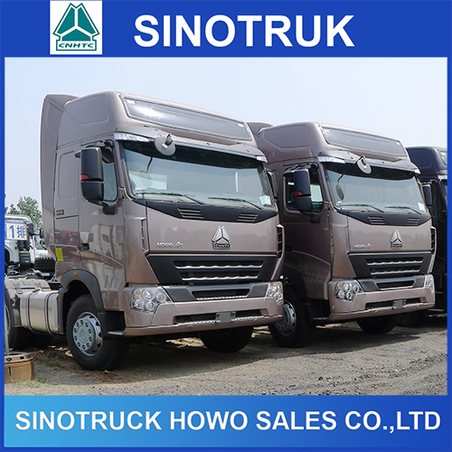 Sinotruk 420HP A7 6X4 Tractor Head Truck Export to Tanzania 