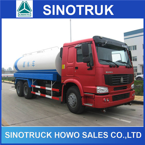 Sinotruck HOWO 6X4 20000L Water Tank Truck for Sale 