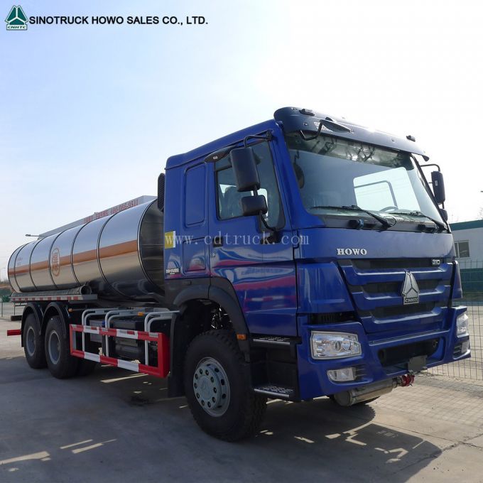 China Famous Brand 6X4 Sinotruk HOWO 20ton Water Tank Truck 