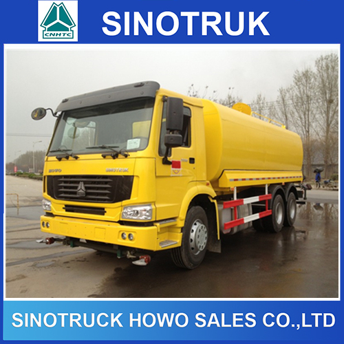 6X4 290HP HOWO Water Sprinkler Truck 20000liters for Sale 