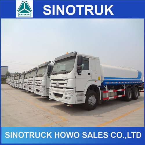 Cnhtc HOWO 10 Wheeler Water Tanker Truck for Sale 