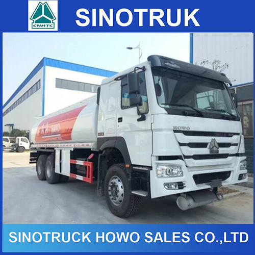 Sinotruk 6X4 HOWO 371HP 25000L Fuel Tank Truck for Sale 