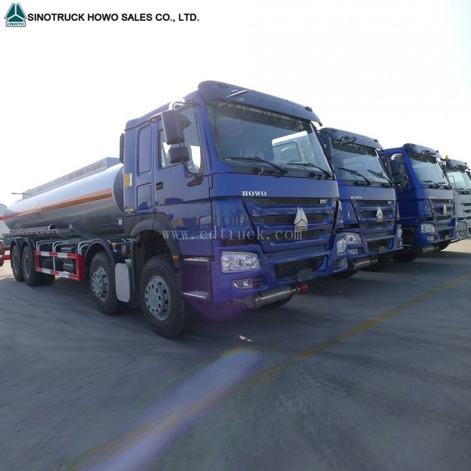 Sinotruk HOWO Palm Oil Transport 8X4 Oil Tank Truck 