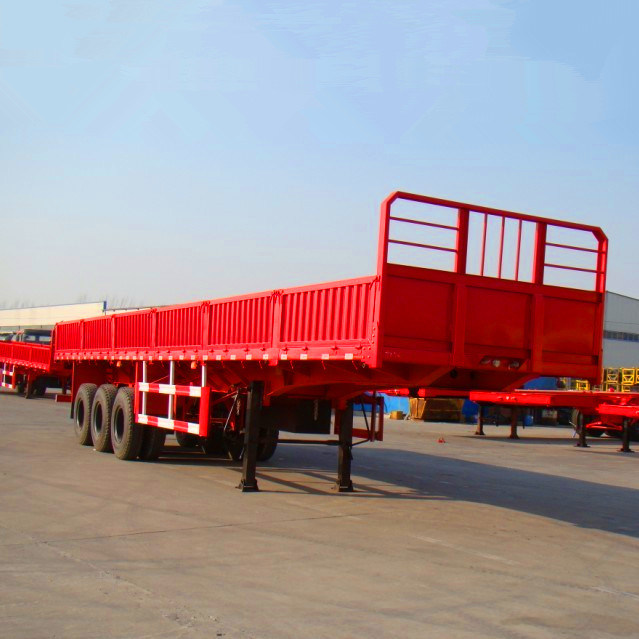 Tht 3 Axle Flat Bed Semi-Trailer 