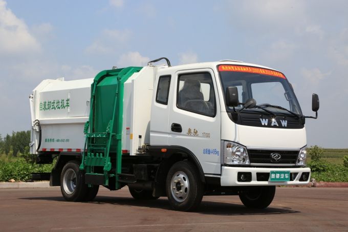 7 Cubic Metre Garbage Truck 