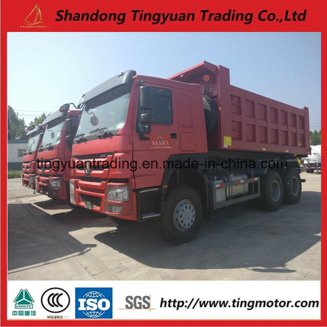 20 Cubic HOWO Dump Truck with 336 HP Diesel Engine 