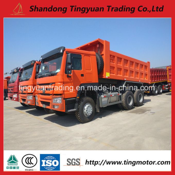 Low Price Sale 6X4 371HP Used Sinotruck HOWO Dumper of Howotipper Truck for Sale 