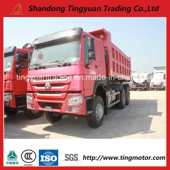 Chinahowo 6 X4 Ore Type Bucket Dump Truck 371 HP Foe Sale 