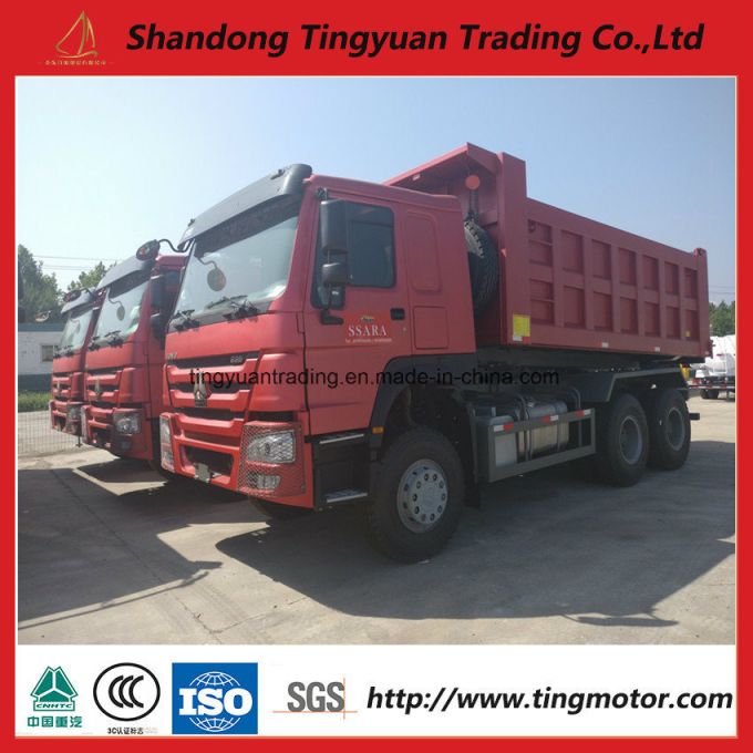 10 Wheels 40 Ton HOWO Dump Truck 