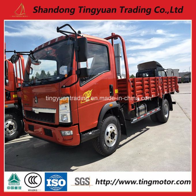 Sinotruk HOWO Flatbed Cargo Truck/Light Truck with High Quality 