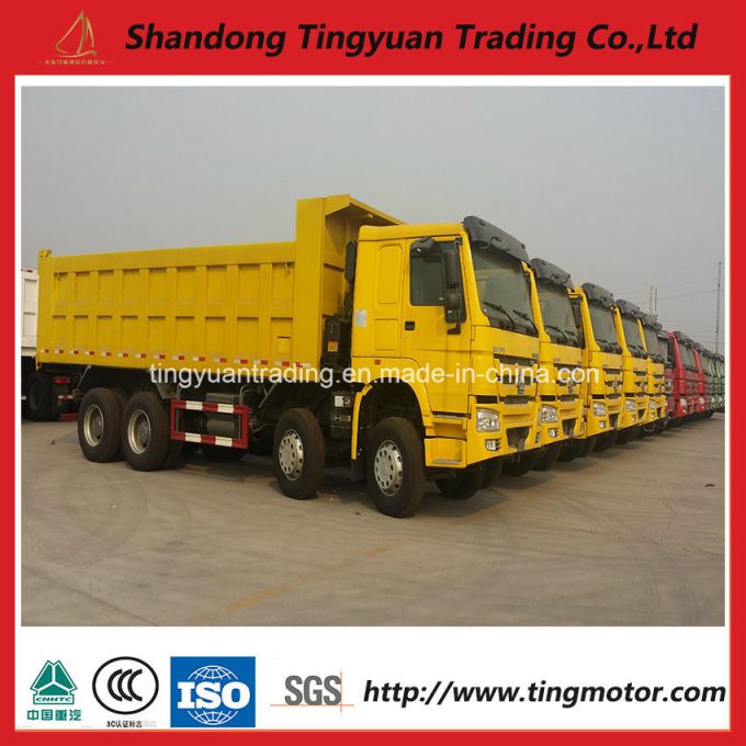 HOWO 336HP Diesel 8*4 Dump Truck with Best Price 