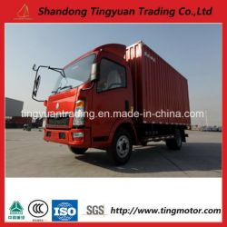 Sinotruk HOWO 5 Ton Light Box Truck for Sale