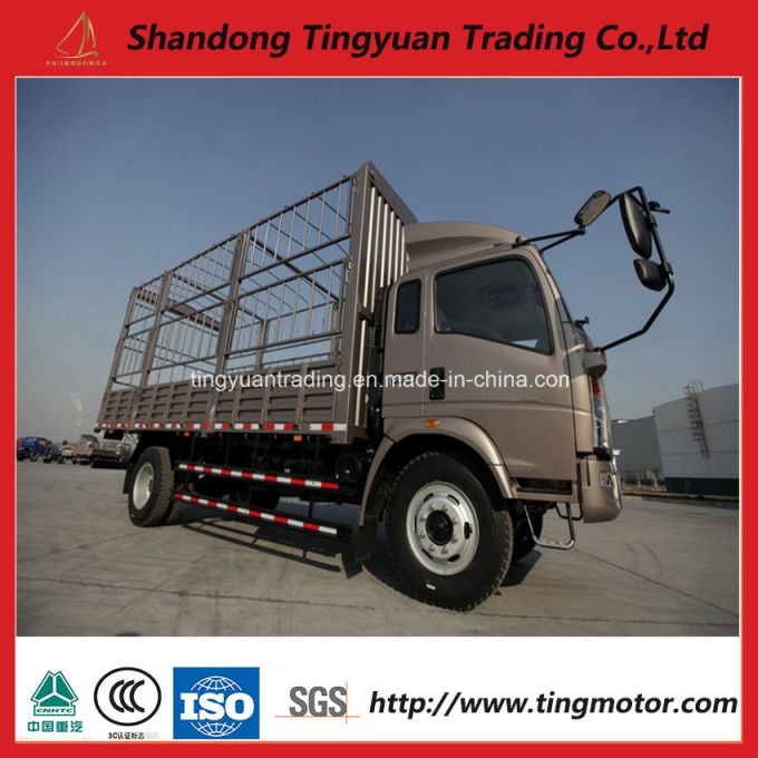 Sinotruk HOWO 4*2 Light Truck with Stake Truck 