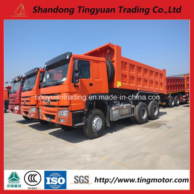 HOWO Dump Truck 6*4 with 290/336/371 HP Engine 