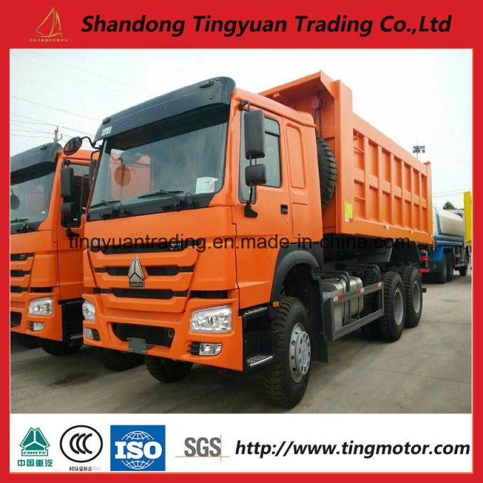 10 Wheels HOWO Dump Truck for Sale 