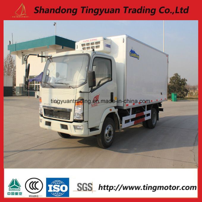 3-8ton 4X2 Sinotruk Refrigerated Truck/ Freezer Truck 