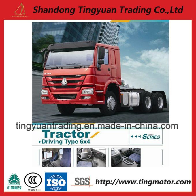 Chinese Truck HOWO 336 HP Trator Truck 6X4 