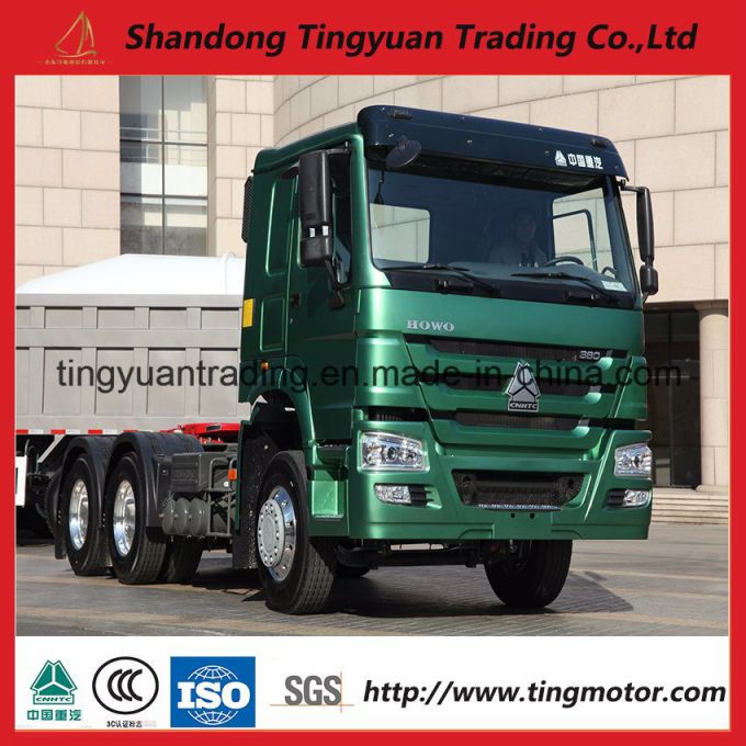 10 Wheels Sinotruk Heavy HOWO Tractor Truck for Sale 