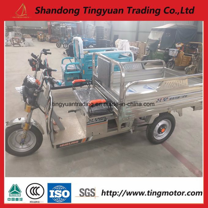 Chinese New Electric Stainless Tricycle with High Quality 