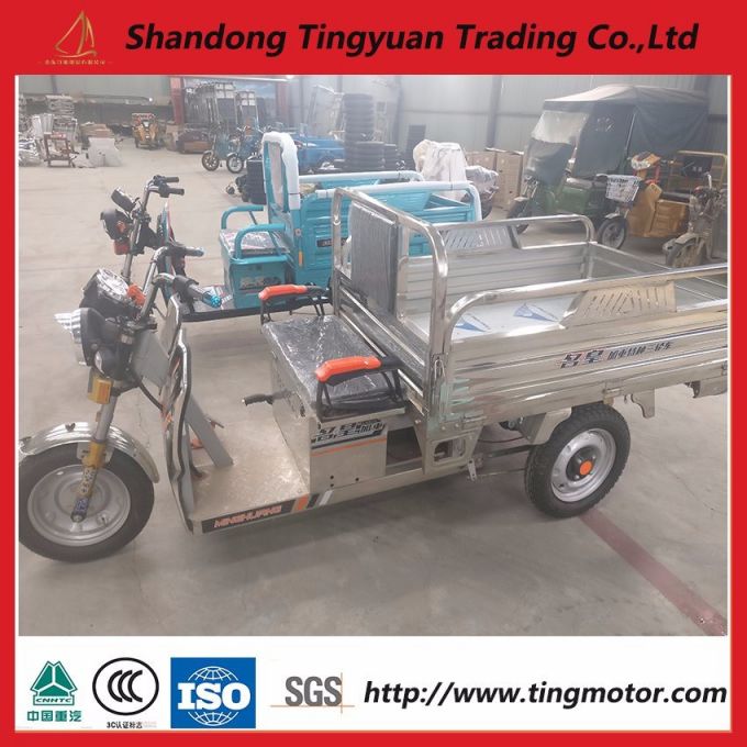 Stainless Electric Tricycle for Southeast Asia 