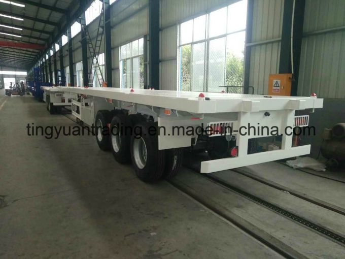 China 3 Axles Container Trailer for Sale 