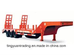 China Brand New Low-Bed Semi Trailer for Sale 