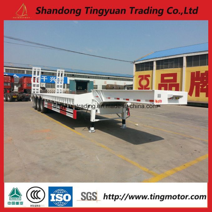 Low-Bed Semi Trailer for Sale 