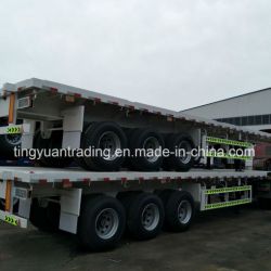 China 3 Axles Container Trailer Load 40t for Sale