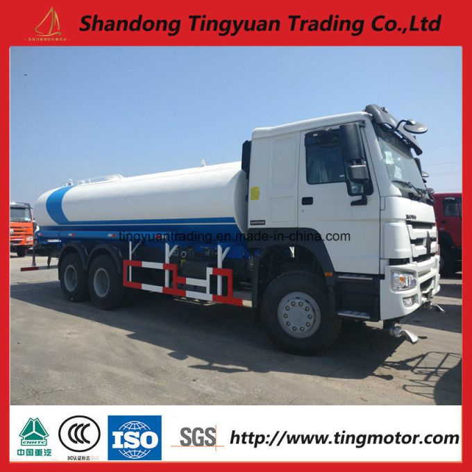 15 Cubics Sinotruk HOWO 10 Wheels Water Tank Truck for Africa 