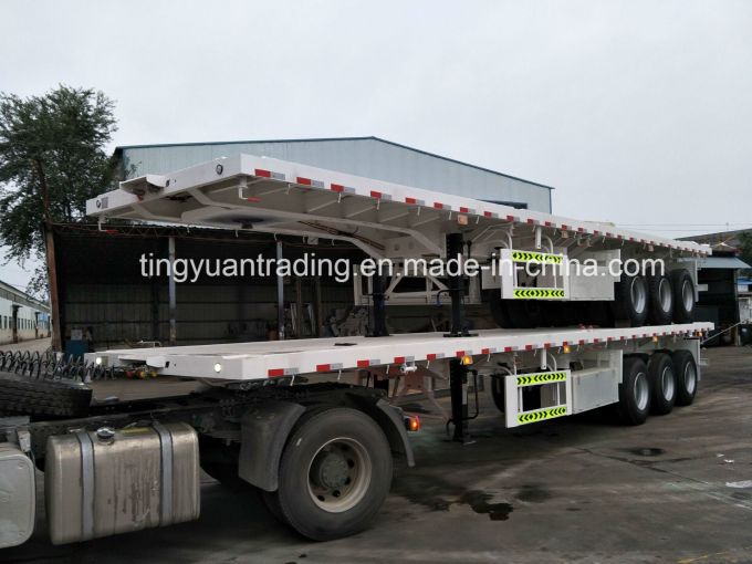 3 Axle 40FT Container Trailer Price 