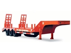 China Famous Low Bed Semi Trailer for Sale 