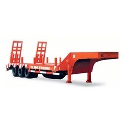 China Famous Low Bed Semi Trailer for Sale