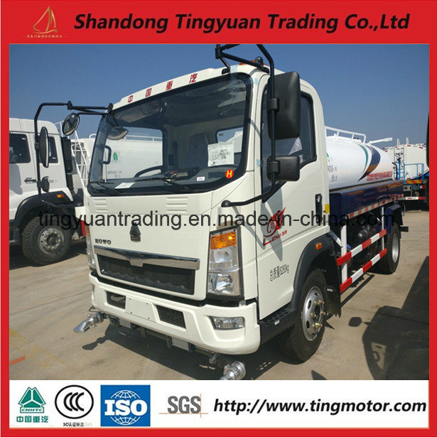 Sinotruk HOWO 4*2 Mini Water Truck Special Truck for Sale 