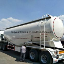 3 Axles Dry Power Transport Cement Tanker Semi Trailer