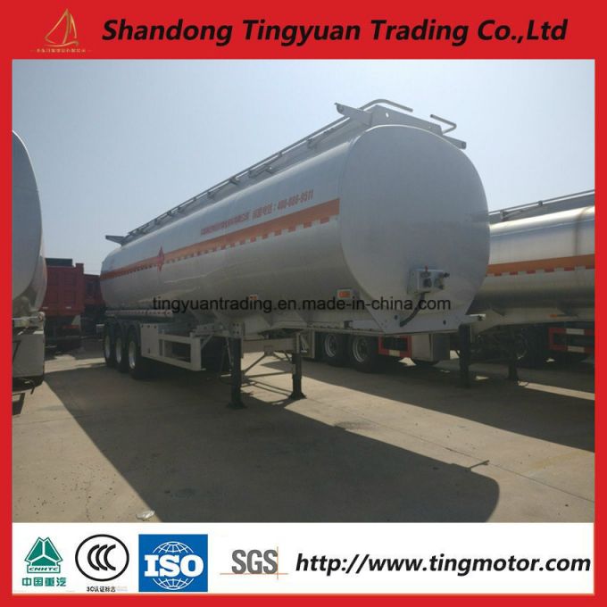 40cbm 40000L 3 Axle Aluminum Alloy Fuel/Oil/Diesel Transport Tanker Semi Trailer 