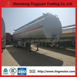 40cbm 40000L 3 Axle Aluminum Alloy Fuel/Oil/Diesel Transport Tanker Semi Trailer