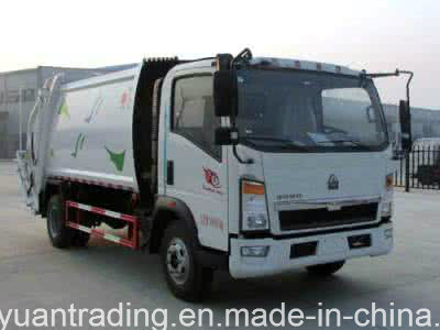 HOWO 4*2 Garbage Compactor Truck 