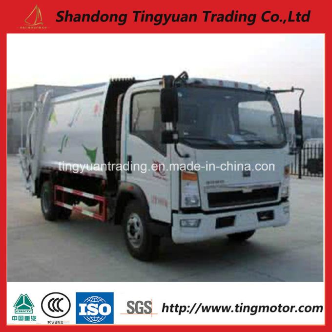 Sinotruk HOWO 4X2 Garbage Truck 